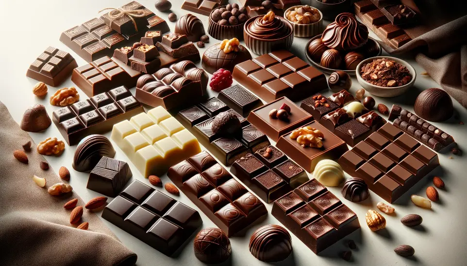 Chocolat, Lindt, Cote d'or, Milka, nutella, kinder