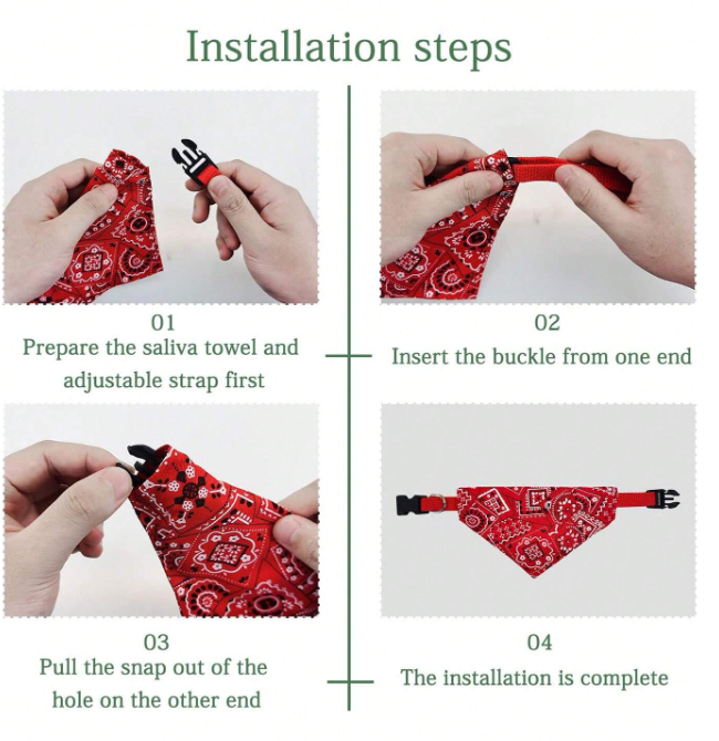 Bandana Chien Taille S