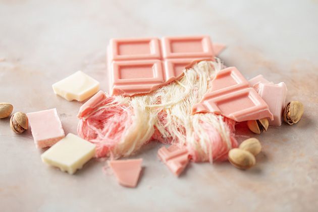 Angel Curls - Cotton Candy - Pistache Cream - Pink Chocolate 150 g
