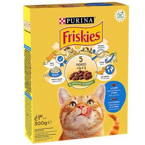 Friskies Cat Salmon and Vegetables 300g