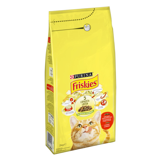 Friskies Cat Beef Chicken 2kg