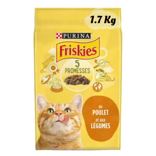 Friskies Chat Poulet Légumes 1.7kg