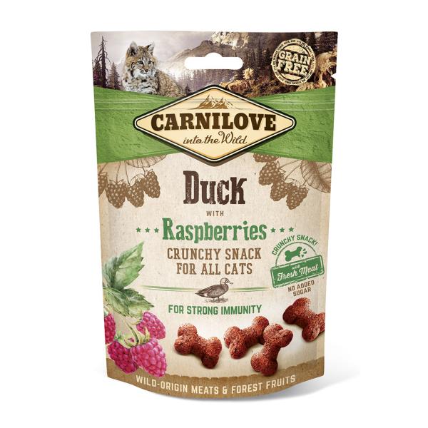 CARNILOVE CAT SNACK CANARD 50 GR