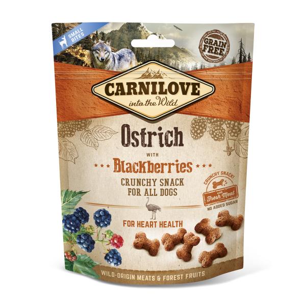 CARNILOVE DOG SNACK OSTRICH 200 GR