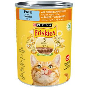 Friskies Cat Sauce Chicken and Vegetable Terrine 400g