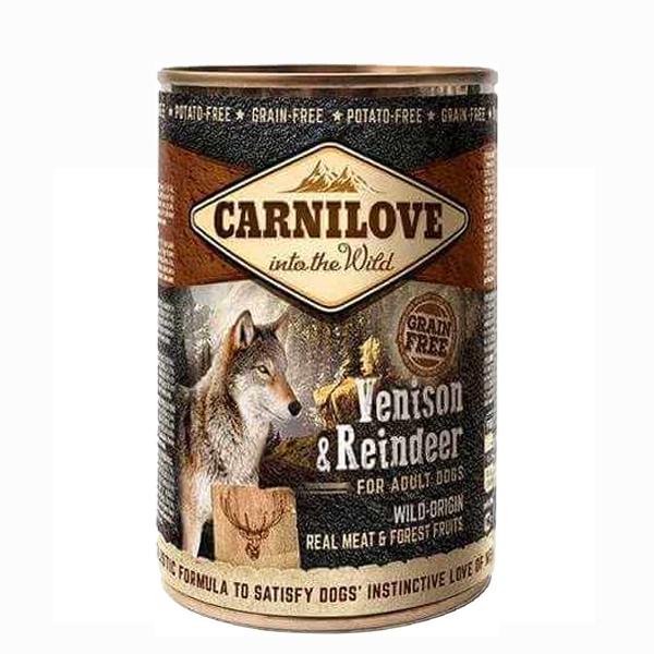 CARNILOVE VENISON & QUEEN BOX 400G Dog