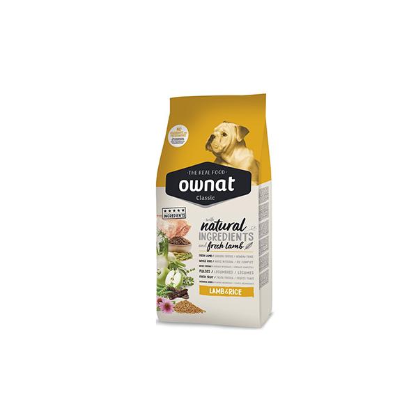 OWNAT DOG LAMB & RICE 4 KG