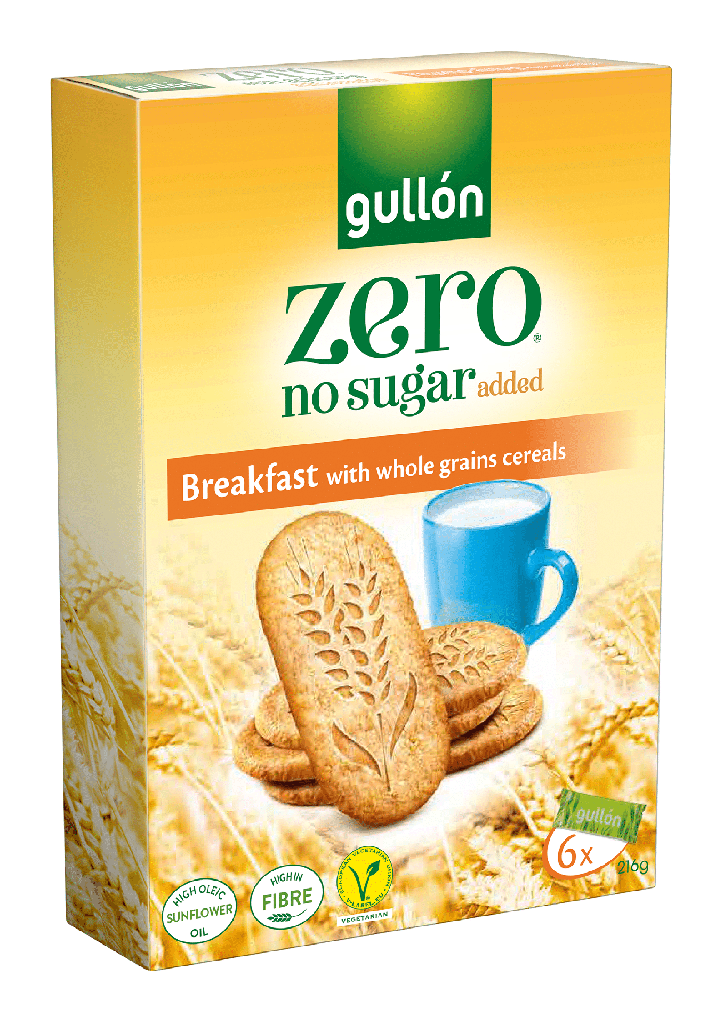 Gullon No Sugar Added | Breakfast Biscuits 216 gr