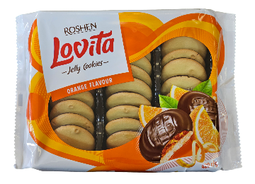 Cookie Lovita Roshen 420g, Orange