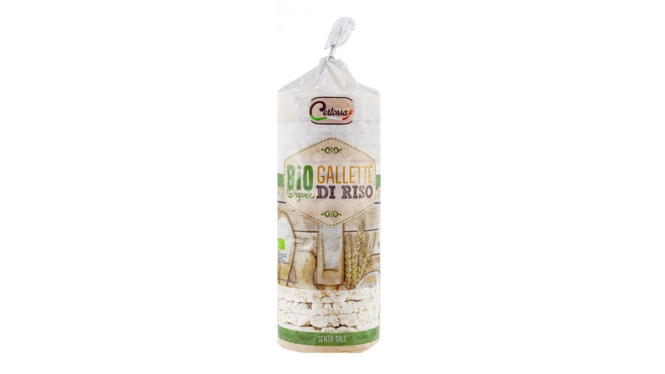 Bio Galettes de riz salé | Pain, pâtisseries, gressins et crackers 130 gr