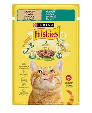 Friskies Cat Sauce Duck 85g