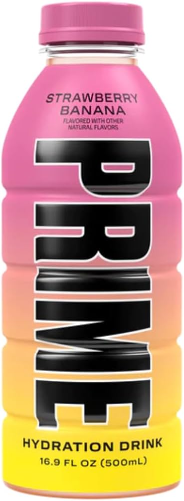 Strawberry Banana Prime KSI and Logan Paul 500ml 