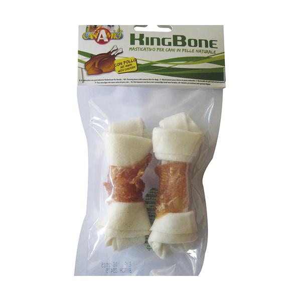 KING BONE With Chicken Meat 11cm 2pcs Dog