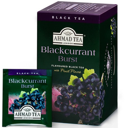 Ahmad Tea Blackcurrant Burst Black Tea - 20 bag