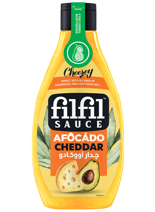 Filfil Sauce Avocado cheddar cheese 320 gr