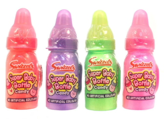 Swizzels Super Baby Bottle Candy * 4 