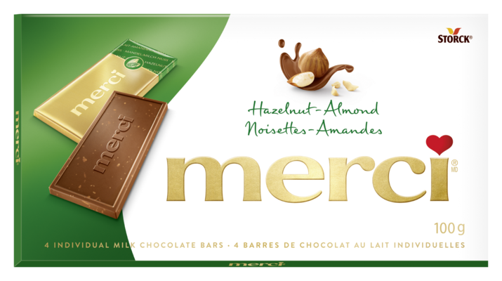 Merci chocolate - Almond Milk Nut - 100g 