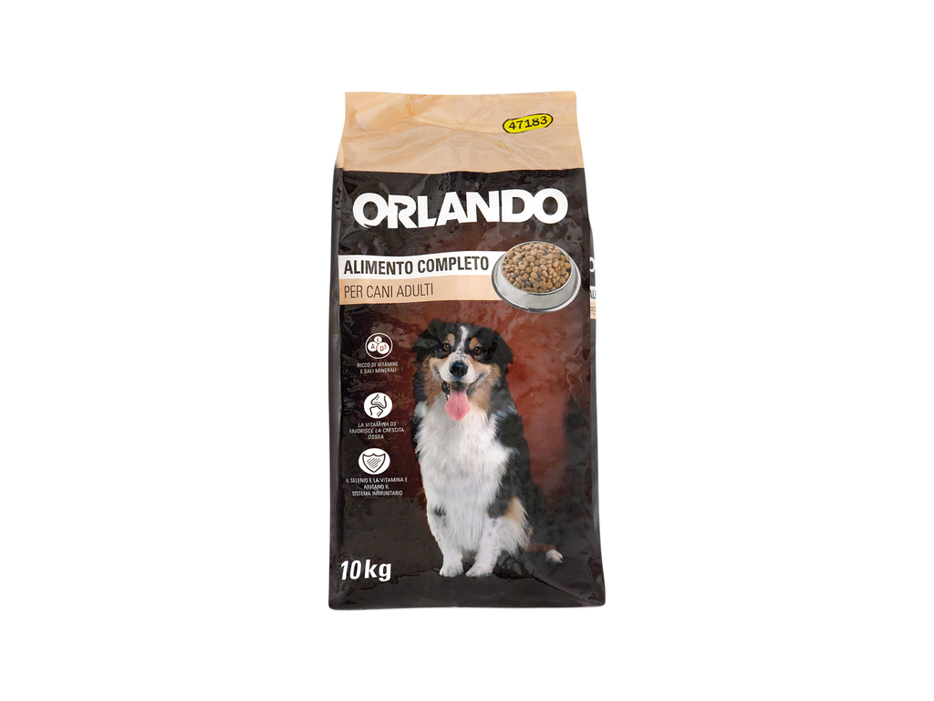 Orlando Adult dog food croquette 10 kg