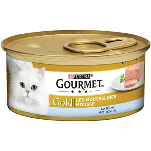 Gourmet Gold Mousselines Thon 85g Cat