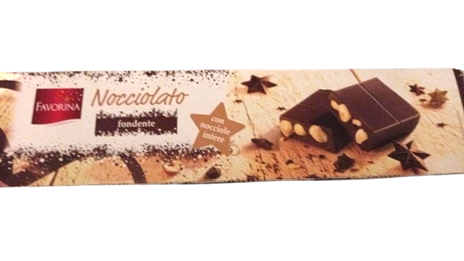 Favorina Chocolat noir Noisette 250gr