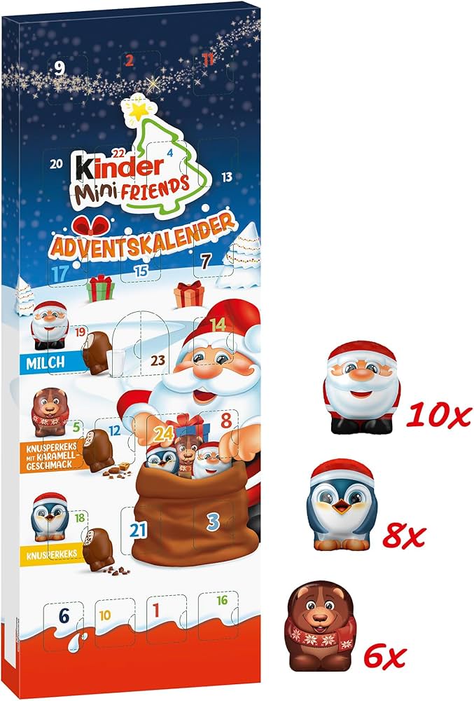 Ferrero Kinder Mini Friends Advent Calendar 