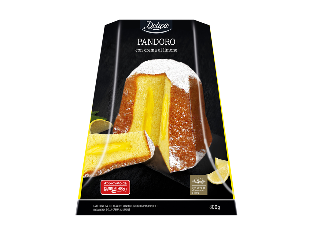 Pandoro Deluxe with lime cream 800 gr