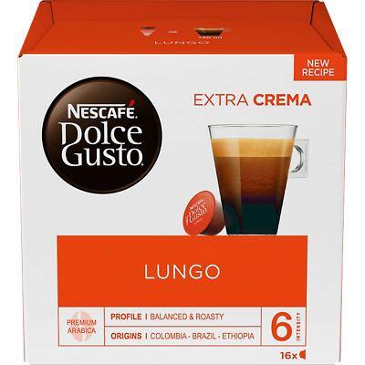 Nescafé Dolce Gusto Lungo 16 capsules   