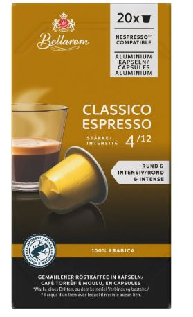 BELLAROM Espresso Classico Intensite 4  ( 20 capsule )