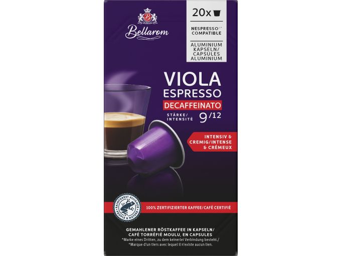 BELLAROM Espresso Viola Intensite 9 ( 20 capsule )