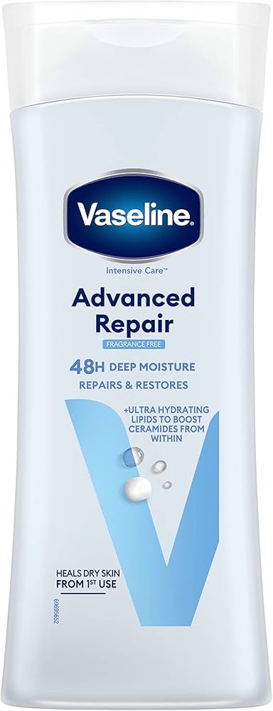 Vaseline Intensive Care Advanced Repair Lotion 400ml 48h hydratation en profondeur