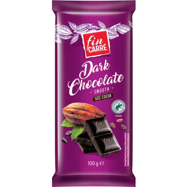 Fin Carre Dark Chocolate 50% Cocoa 100gr