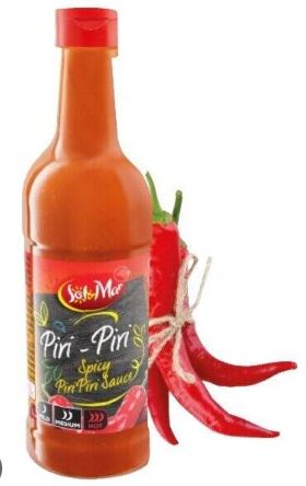 Sauce piquante Sol & Mar Pili-Pili - 195 ml 