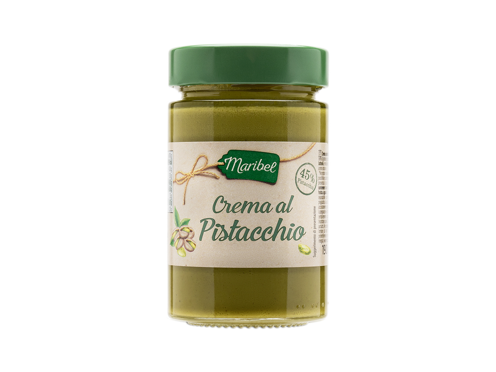 Crème de pistache Maribel, 45% pistache 190gr