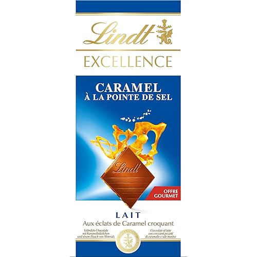 Lindt Excellence Sea Salt Caramel Milk 100g 