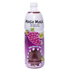  Mogu Mogu Jus Raisin avec la Noix de Coco Fermentée en Cubes 1 Litre