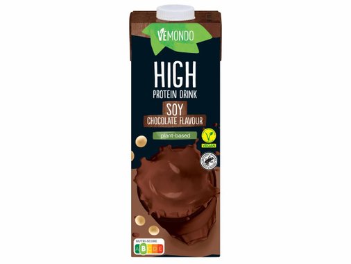 Vemondo High Protein Sojadrink Chocolate Flavour milk 1L  