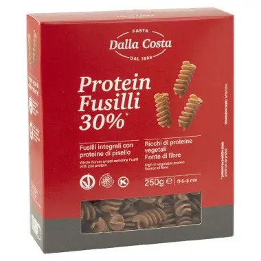 Dalla Costa Pasta Pennes aux protéines de pois 250 gr