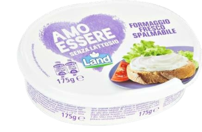 Amo essere Lactose-free cream cheese spread 175gr