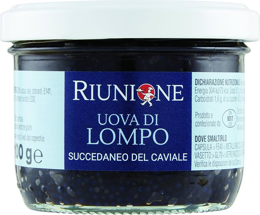 Riunione Oeuf de lompe Noir 100gr 