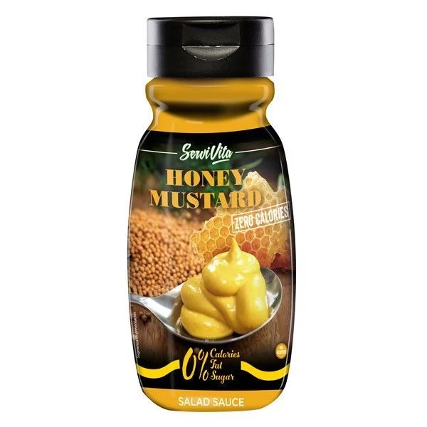 Servivita Zero Calorie Sauce vinaigre à la Moutarde et au Miel - 320ML