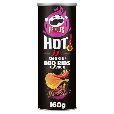 Pringles Hot Smokin' BBQ Ribs 160g