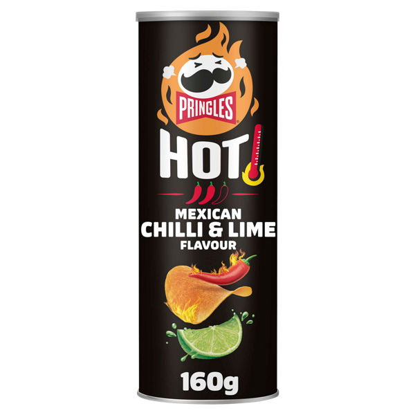 Pringles Patatine Extra Hot Chili Lime 160g