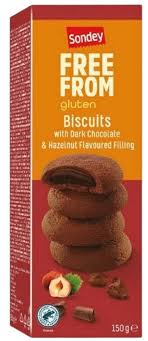 SONDEY Gluten-free chocolate cookies 150 gr