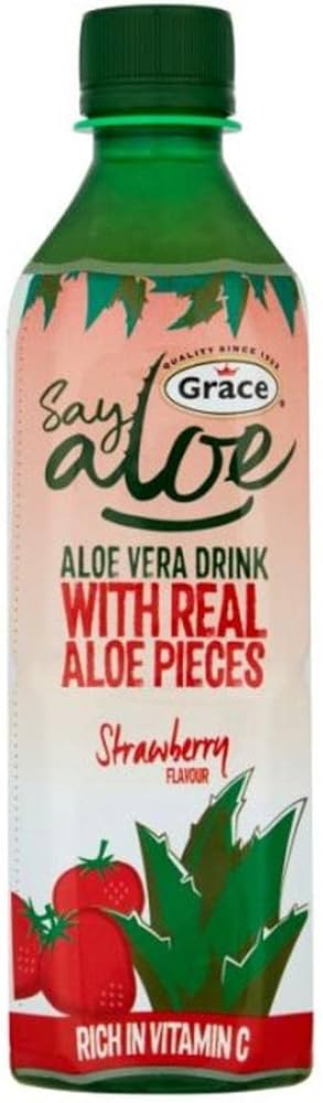 Grace Aloe Vera Strawberry Drink 500ml