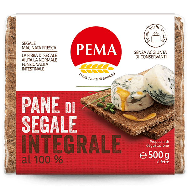 Wholemeal rye bread | PEMA 500gr