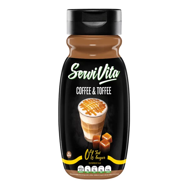 Servivita Zero Calorie Coffee And Toffee Syrup - 320ML