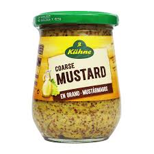 Kühne Whole Grain Mustard 255 gr (gluten free) 
