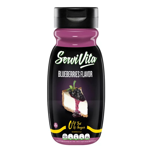 Servivita Zero Calorie Blueberry Syrup 320ML