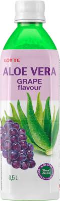 lotte aloe vera grape Flavour 500ml