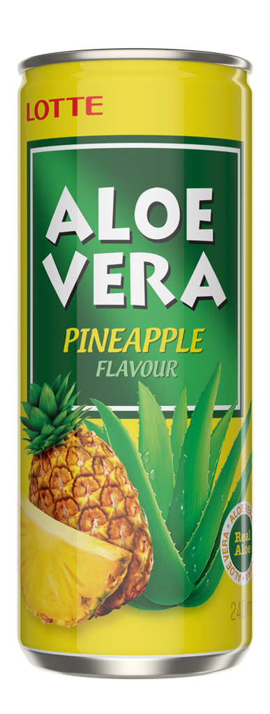 lotte aloe vera Pineapple 240 ml 